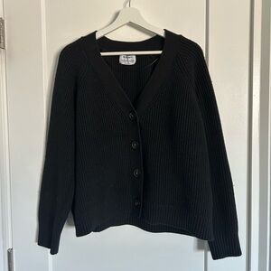Old Navy Black Women's Knit Cardigan Sweater